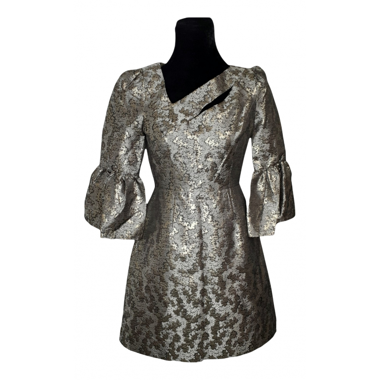 Mini dress Karen Millen Gold size 2 US 